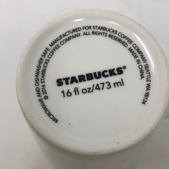 Two Starbucks coffee mugs One is Christmas edition - Picture 6 of 6